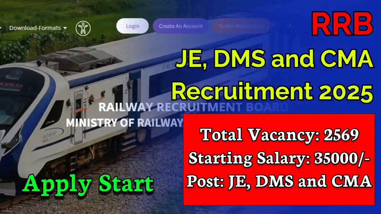 RRB JE Recruitment 2025