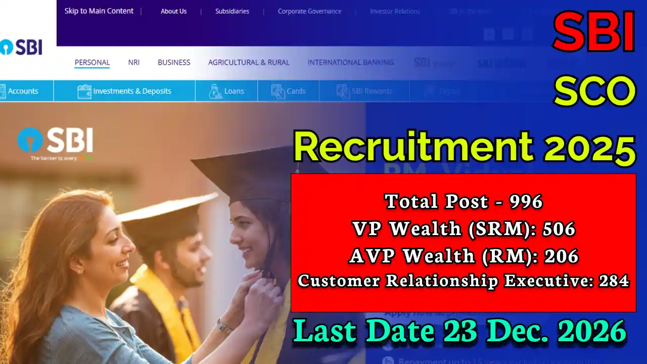SBI SCO Recruitment 2025